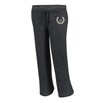 Mizzou Tigers Boxercraft Women's Cuddle Knit Black Pants