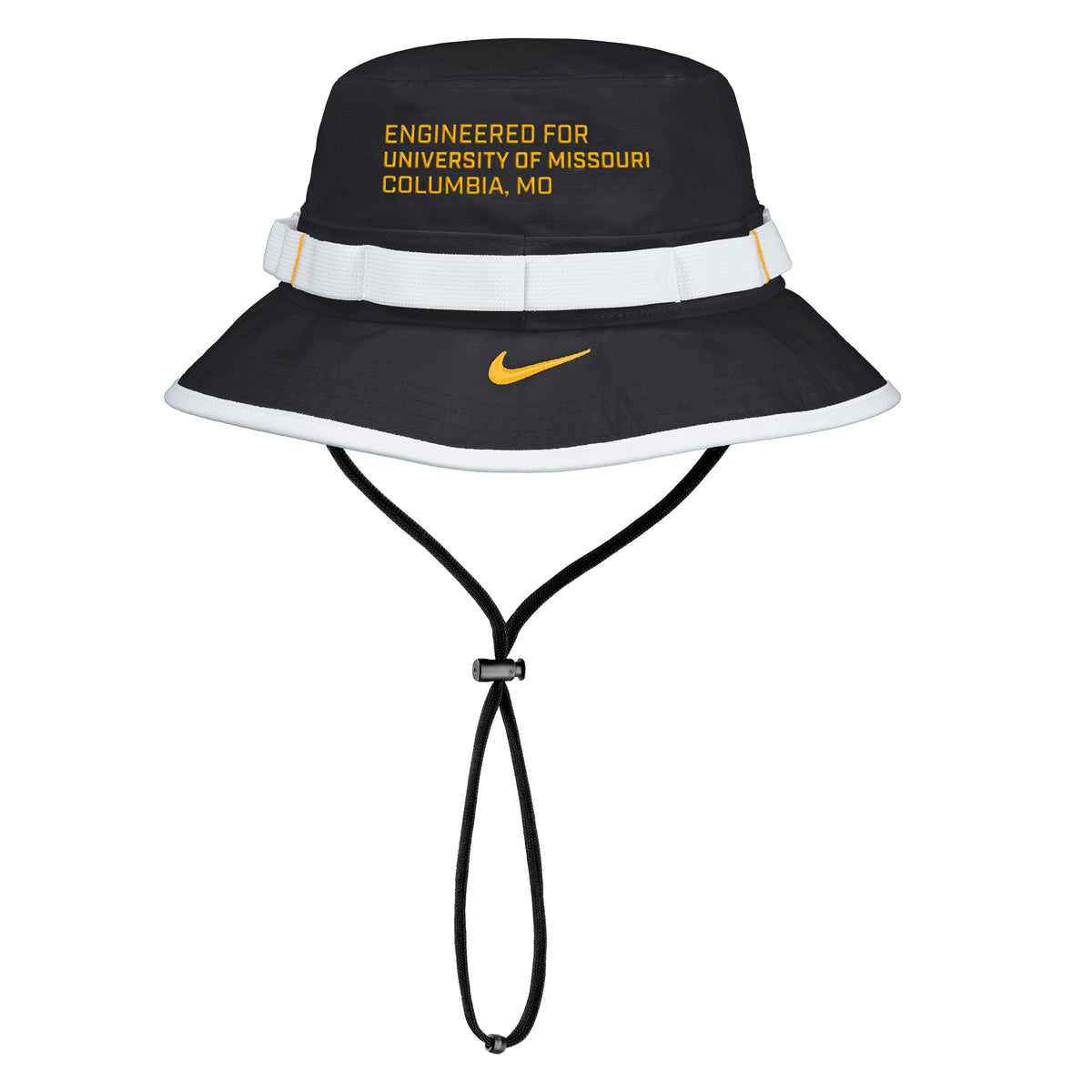 Mizzou Tigers Nike® 2025 Oval Tiger Head Black and Gold Boonie Hat