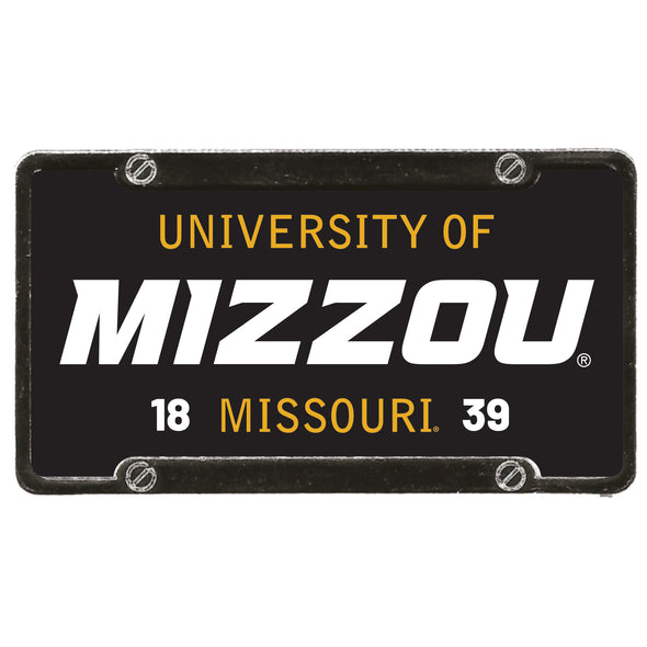 Mizzou Tigers University of Missouri License Plate Magnet