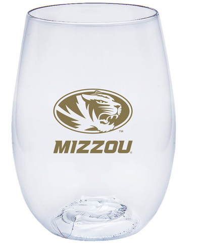 Mizzou Tiger Head Plastic Govino Cup
