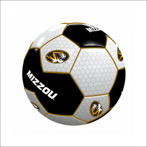 Mizzou Tigers Mini Oval Tiger Head Soccer Ball 5"