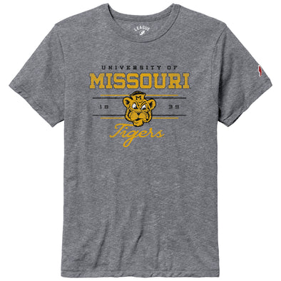 Mizzou Tigers Victory Falls University of Missouri Vault Beanie Tigers 1839 Grey T-Shirt