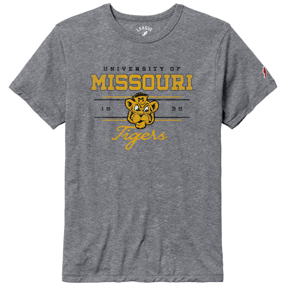 Mizzou Tigers Victory Falls University of Missouri Vault Beanie Tigers 1839 Grey T-Shirt