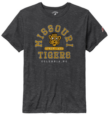 Mizzou Tigers Victory Falls Vault Beanie Tiger Missouri Tigers Since 1839 Slate T-Shirt