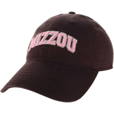 Mizzou Tigers Legacy Mizzou Wordmark Brown and Pink Hat