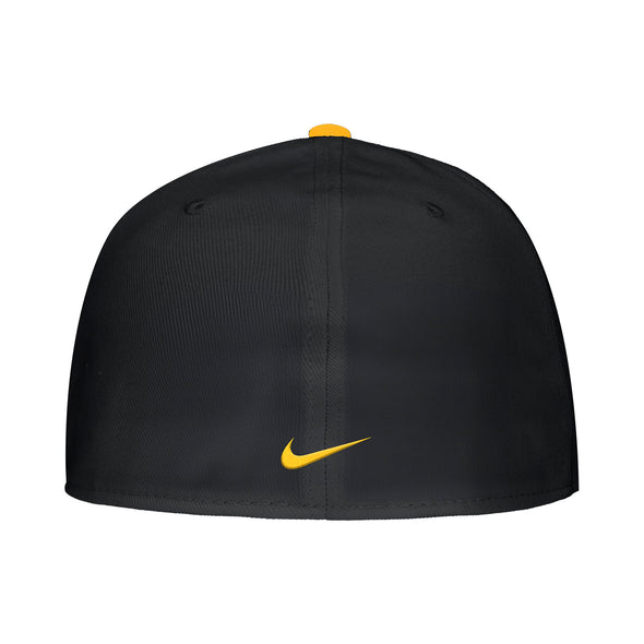 Mizzou Nike® On the Field Replica Baseball Fitted Gold Block M Gold Bill Hat