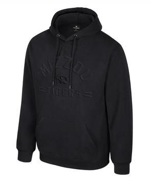 Mizzou Tigers Colosseum New Member Puff Mizzou Tigers Tiger Head Black Hoodie