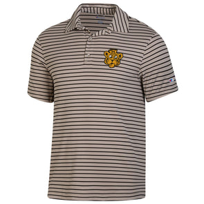 Mizzou Tigers Champion® Vault Beanie Tiger Beige and Black Stripe Polo