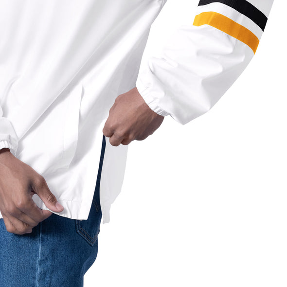 Mizzou Tigers Tiger Head Pullover White and Black Jacket