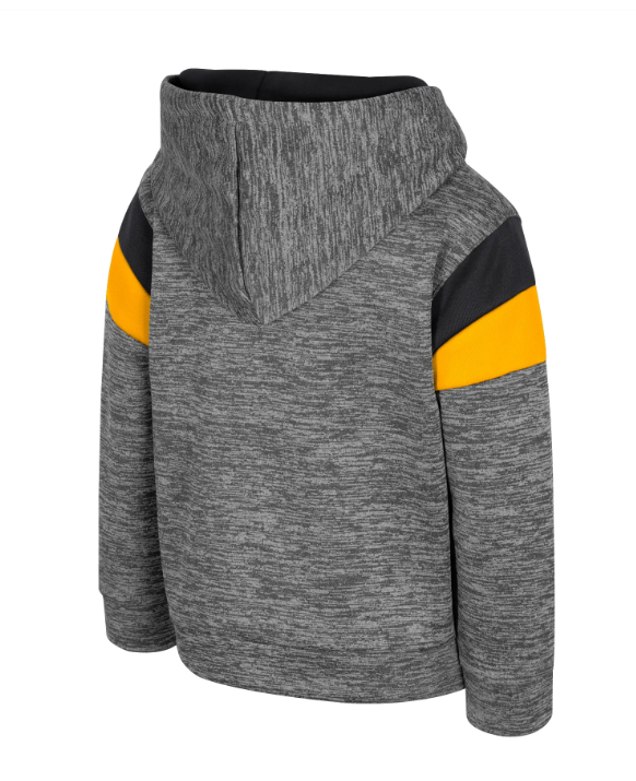 Mizzou Tigers Colosseum Toddler Wizard City Missouri Tigers Oval Tiger Head Grey Hoodie