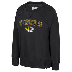 Mizzou Tigers Colosseum Full Zip Fission Hooded Oval Tiger Head