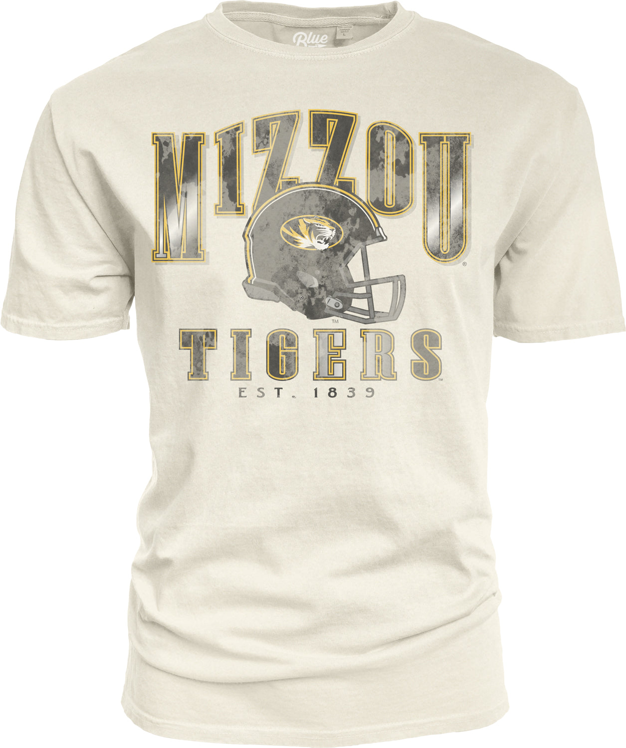 ◆MAO◆ Mizzou Tigers Blue84 Oversized Football Helmet Distressed