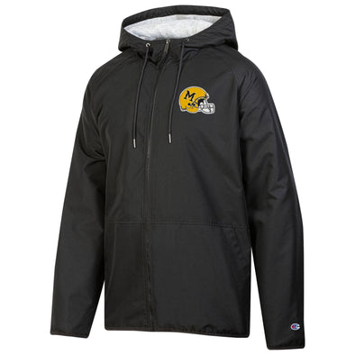 Mizzou Tigers 2025 Champion® TAM Student Designed Full Zip Victory Vault Helmet Black Jacket