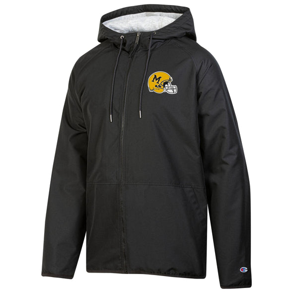 Mizzou Tigers 2025 Champion® TAM Student Designed Full Zip Victory Vault Helmet Black Jacket