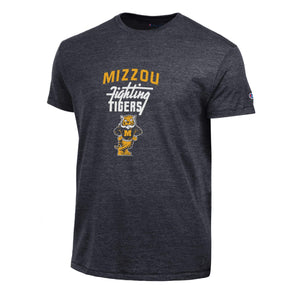 Mizzou Tigers 2025 Champion® TAM Student Designed Fighting Tigers Black T-Shirt