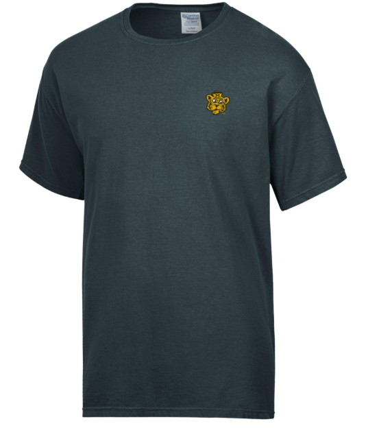 Mizzou Tigers GEAR for Sports Comfort Wash Vault Beanie Tiger Charcoal Grey T-Shirt