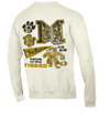 Mizzou Tigers GEAR for Sports Comfort Wash Missouri Tigers Home of the Tigers Vault Logos Ivory Sweatshirt