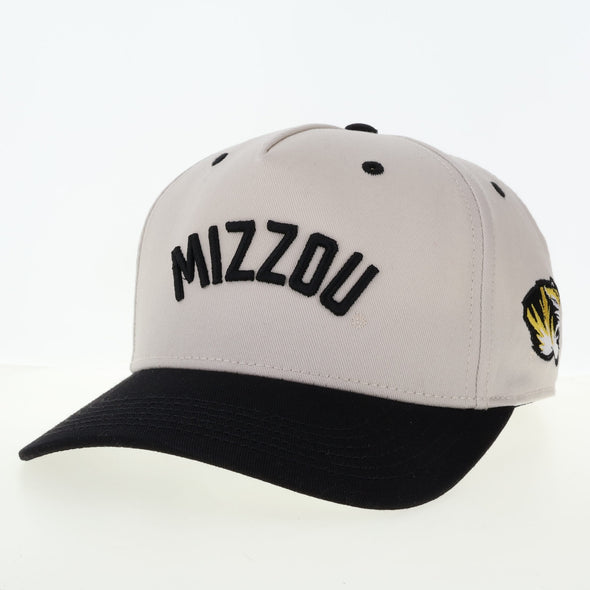 Mizzou Tigers League Mizzou Tiger Head Cream and Black Hat