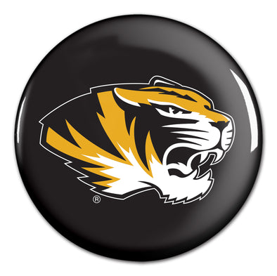 Mizzou Tigers Tiger Head Black Button 2.25"