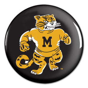 Mizzou Tigers Vault Jersey Tiger Black Button 2.25"