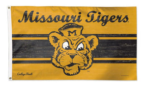 Mizzou Tigers Vault Beanie Tiger Black and Gold Flag