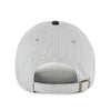 Mizzou Tigers 47 Brand Standish MVP Missouri Tigers Vault Paw M Side Logo Grey and Black Adjustable Hat