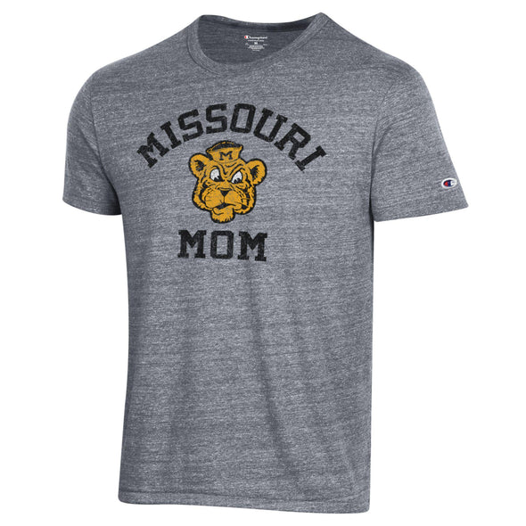 Mizzou Tigers Champion® Missouri Beanie Tiger Mom Grey T-Shirt
