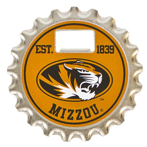 Mizzou Tigers Oval Tiger Head Bottle Opener Bottle Cap Magnet