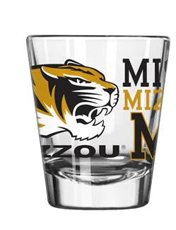 Mizzou Black & Gold Spirit Shot Glass