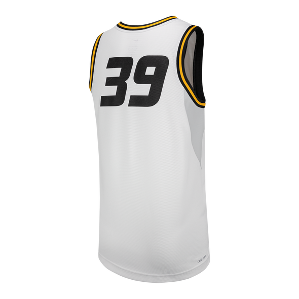 Mizzou #39 Nike® White Replica Basketball Jersey