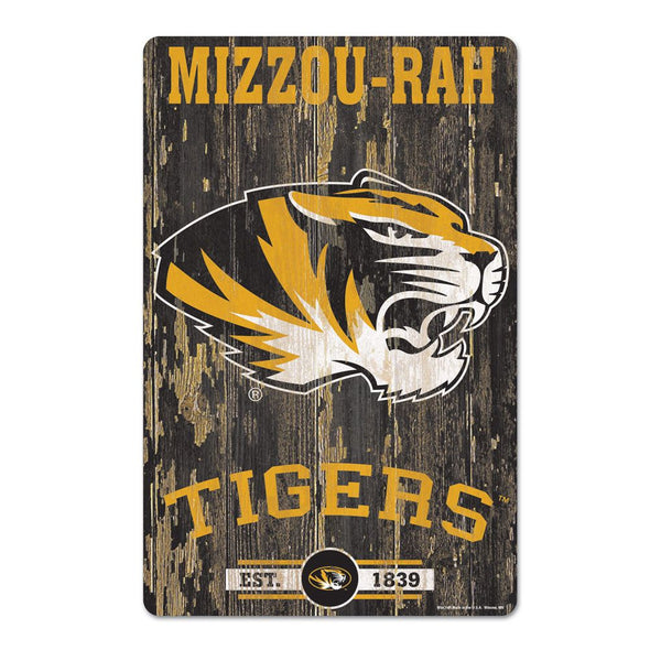 Mizzou Tigers Mizzou-RAH Wall Sign