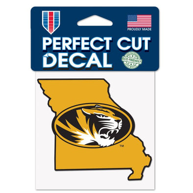 Mizzou Tigers Oval Tiger Head State Decal