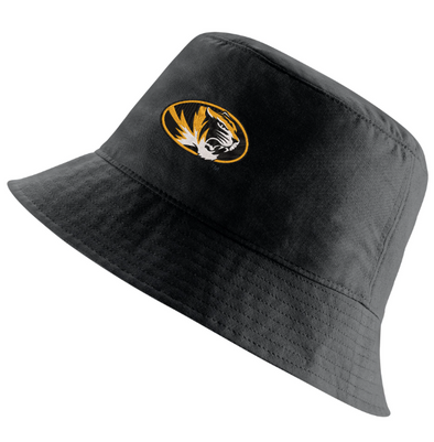 Mizzou Tigers Nike 2023 Oval Tiger Head Black Bucket Hat