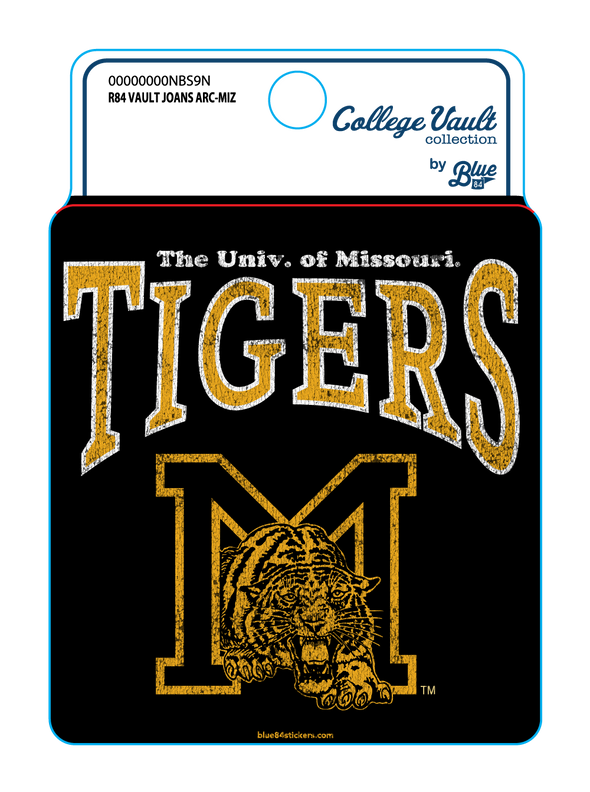 Mizzou Tigers Vinyl Vault M Crouching Tiger Decal