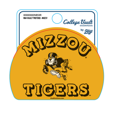 Mizzou Tigers Vinyl Vault Football Tiger Decal