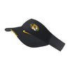 Mizzou Tigers Nike® 2023 Sideline Oval Tiger Head Black Visor