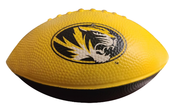 Mizzou Tigers Mini Foam Oval Tiger Head Football