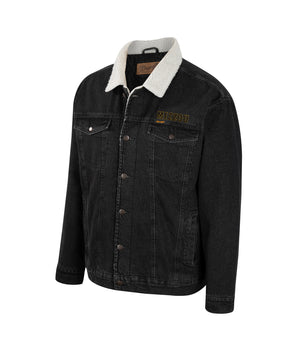 Mizzou Tigers Colosseum Wrangler Sherpa Lined Denim Jacket