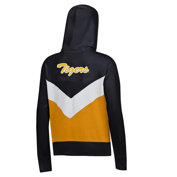 Mizzou Tigers Champion® Juniors Vault Paw Logo Black and Gold Hoodie
