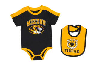 Mizzou Tigers Colosseum Onesie with Truman Bib
