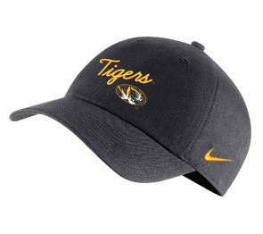 Mizzou Tigers Nike® 2023 Women's Oval Tiger Head Tigers Grey Adjustable Hat