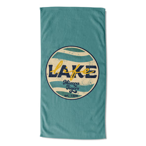 Mizzou Tigers Lake Life Lake Fun Beach Towel