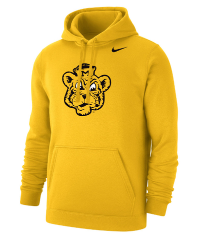 Mizzou Tigers Nike® 2023 Vault Beanie Tiger Logo Gold Hoodie