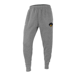 Mizzou Tigers Nike® 2023 Club Fleece Jogger Paw Logo Grey Sweatpants