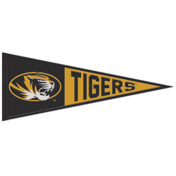 Mizzou Tigers Oval Tiger Head Wool Pennant