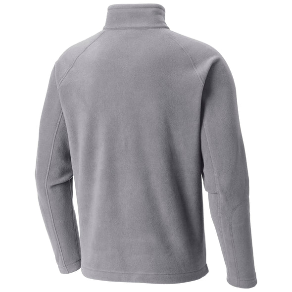 Mizzou Tigers Columbia® 1/2 Zip Fast Trek III Fleece Oval Tiger Head Grey Jacket