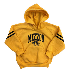 Mizzou Tigers Third Street Toddler Gold Tiger Head Hoodie