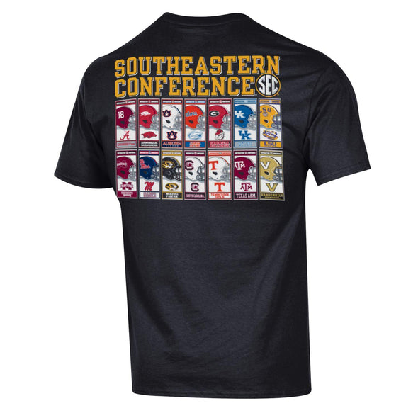 Mizzou Tigers All SEC Teams Football Tickets Black T-Shirt