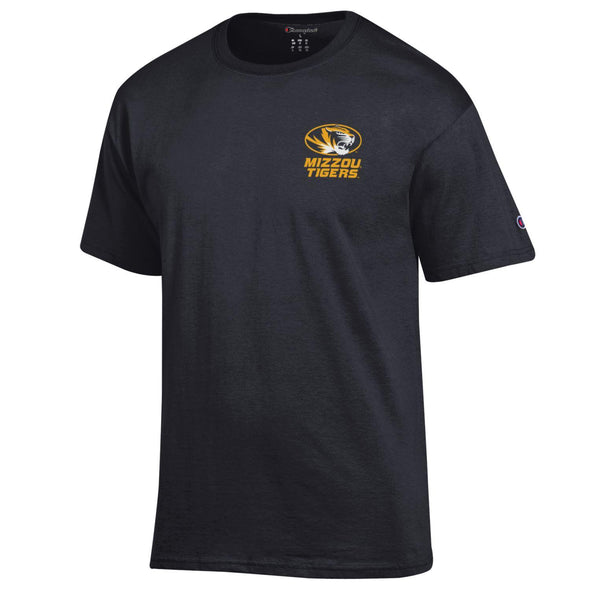 Mizzou Tigers Champion® All SEC Teams Football Tickets Black T-Shirt