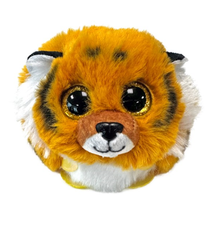 Plush Tiger Clawsby Ball 4"